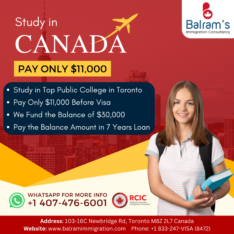 Financial Assistance for Canada Study Visa